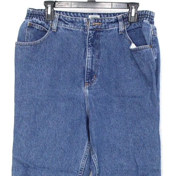 L.L. Bean Original Fit Relaxed Jeans Size 14P - Picture 2 of 5
